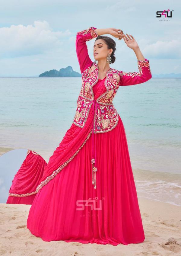 S4U Dazzling Drapes Fancy Designer Wedding Saree Collection